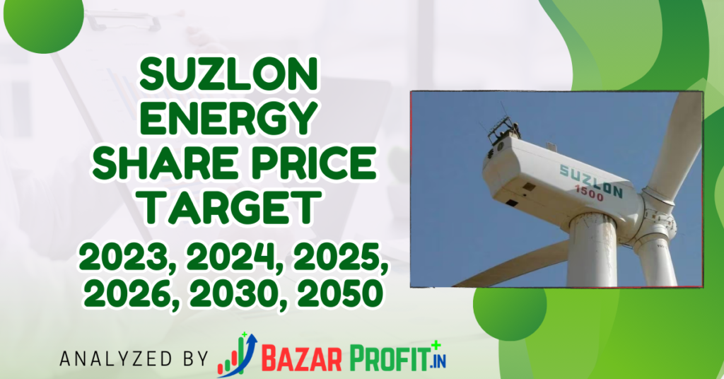 Suzlon Share Price Target 2023, 2024, 2025, 2026, 2030,2040,2050